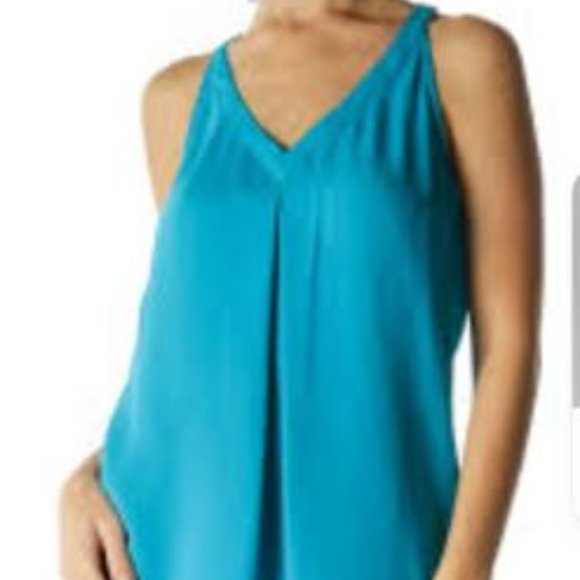 Banana Republic Tops - BANANA REPUBLIC NWT Teal Halter Blouse SZ M
